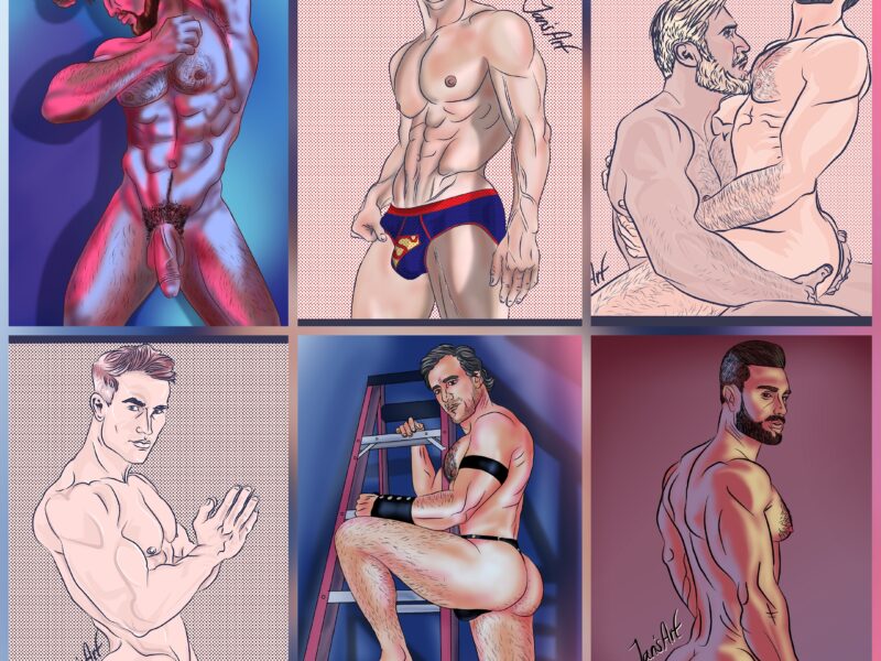 New drawings in a different drawing style
